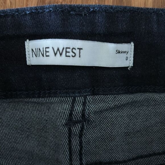 NWT Nine West Skinny Jeans -Classic Blue Wash, 0 - Picture 5 of 8